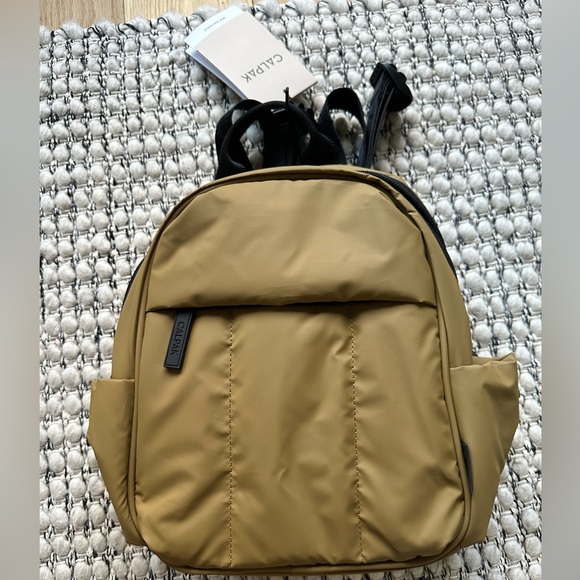 Calpak Tan Backpack - Picture 1 of 4